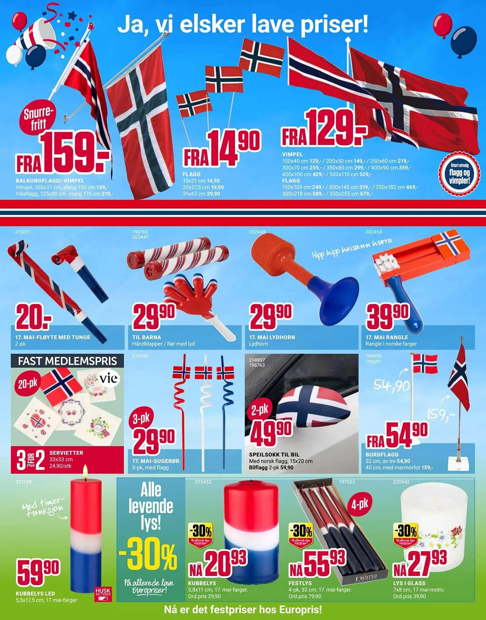 Europris kundeavis fra 11. mai til 17. mai 2026 - kundeavisside 4