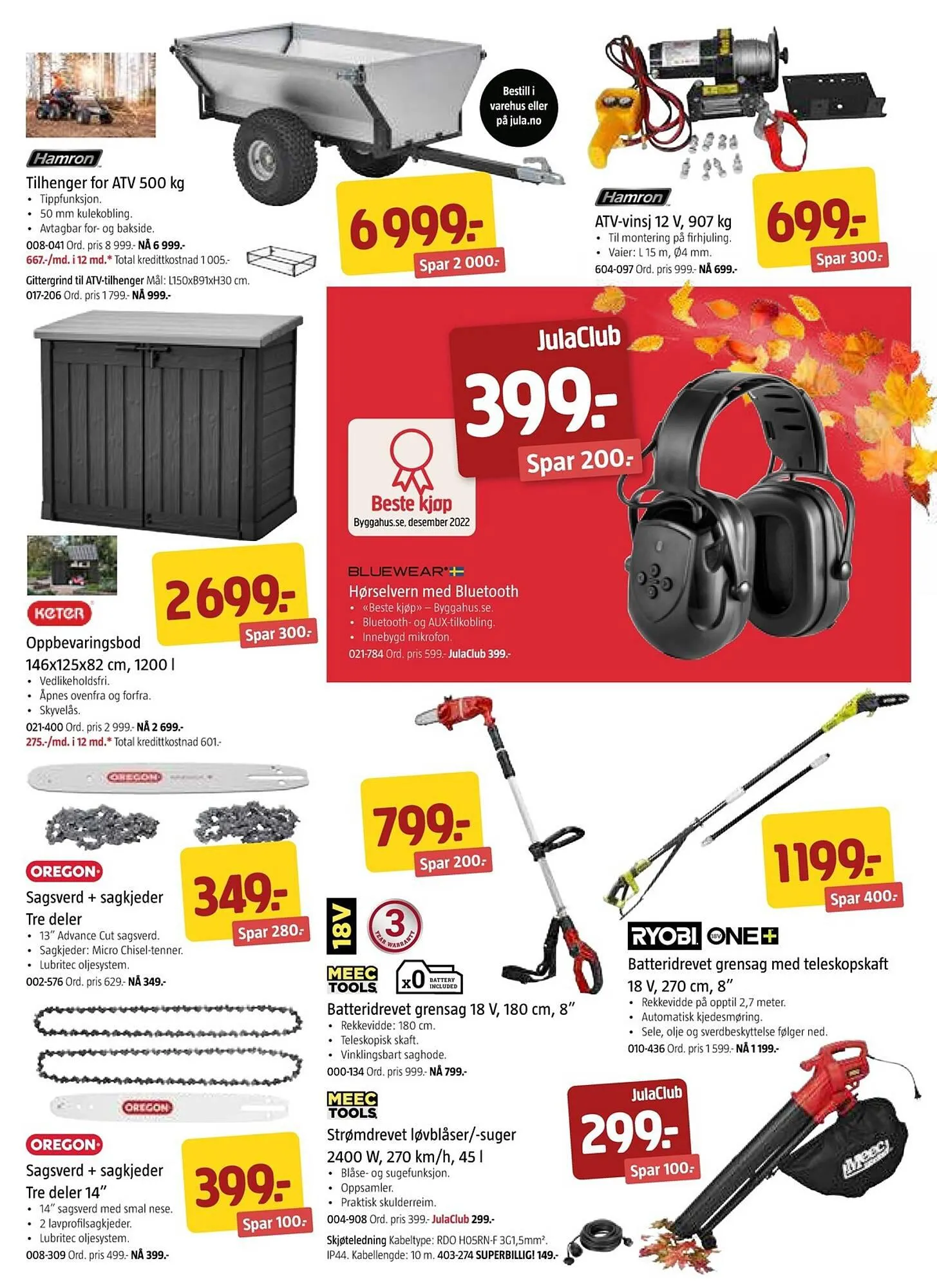 Jula Kundeavis fra 15. september til 28. september 2023 - kundeavisside 3