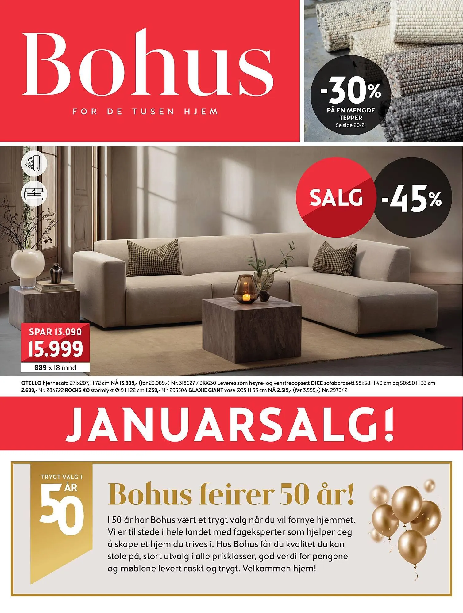 Bohus kundeavis fra 1. januar til 8. februar 2026 - kundeavisside 1
