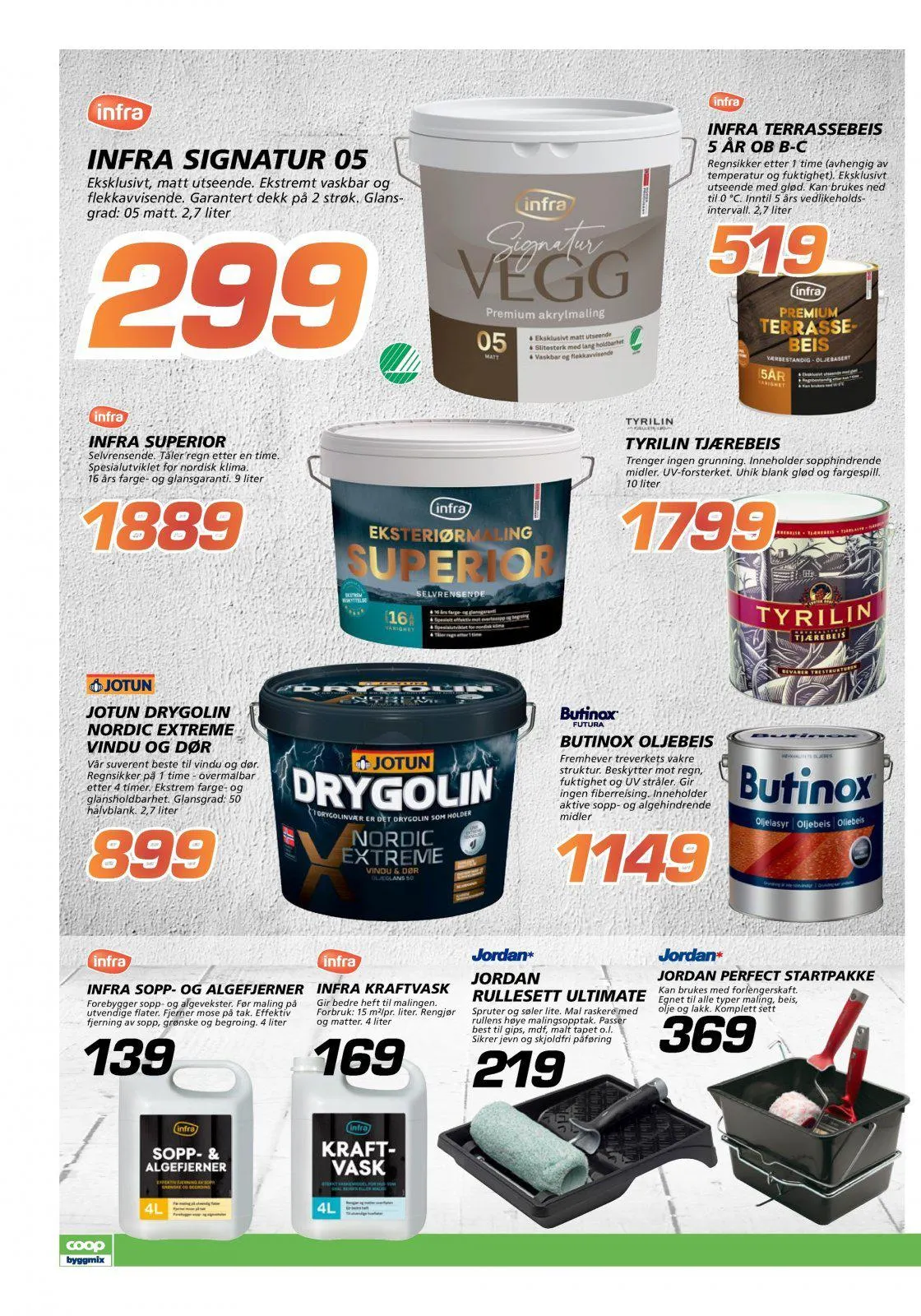 COOP Byggmix kundeavis til 03.09.2023 fra 2. september til 3. september 2023 - kundeavisside 4