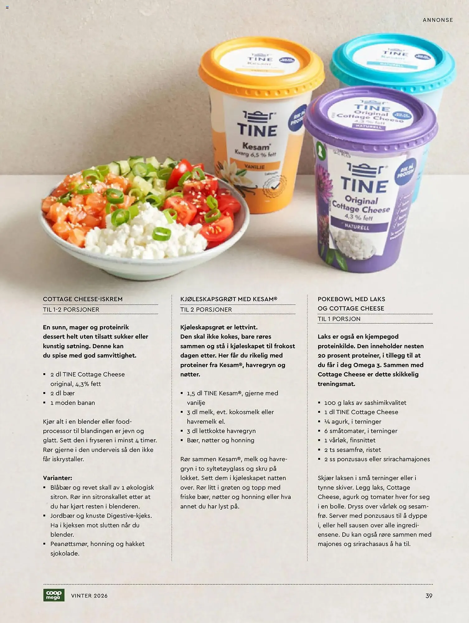 Coop Mega kundeavis fra 7. januar til 6. mars 2026 - kundeavisside 39