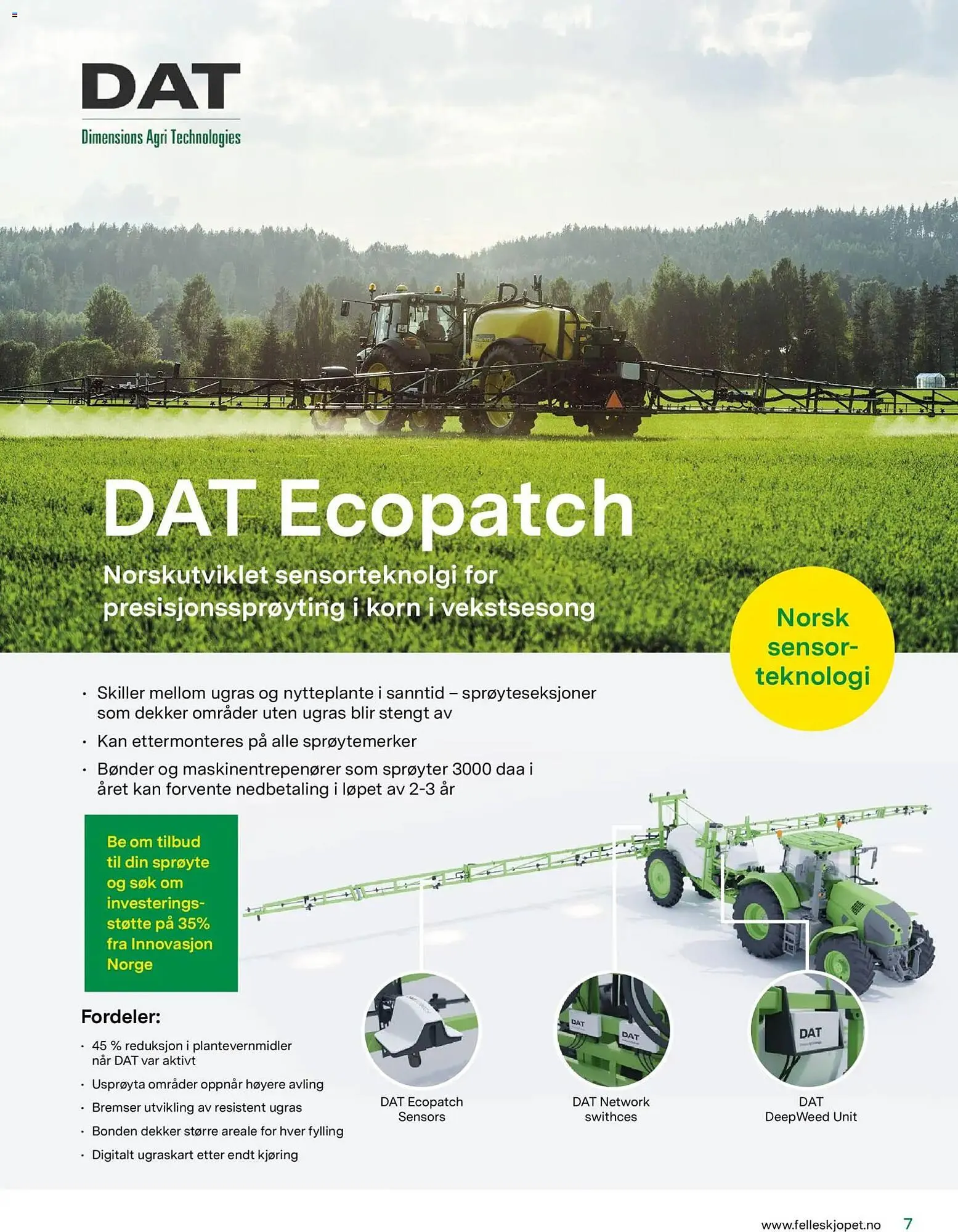 Felleskjøpet kundeavis fra 18. mars til 31. desember 2026 - kundeavisside 7