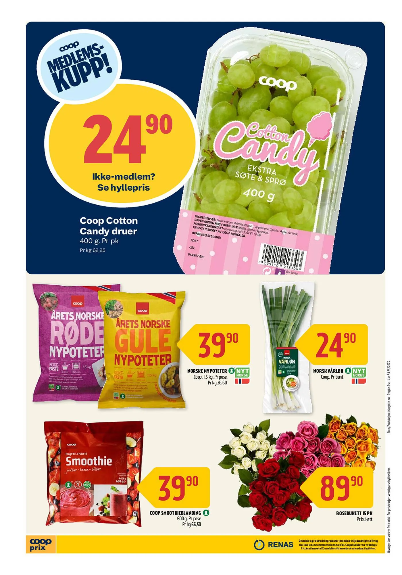 Coop Prix Kundeavis fra 21. august til 3. september 2023 - kundeavisside 4