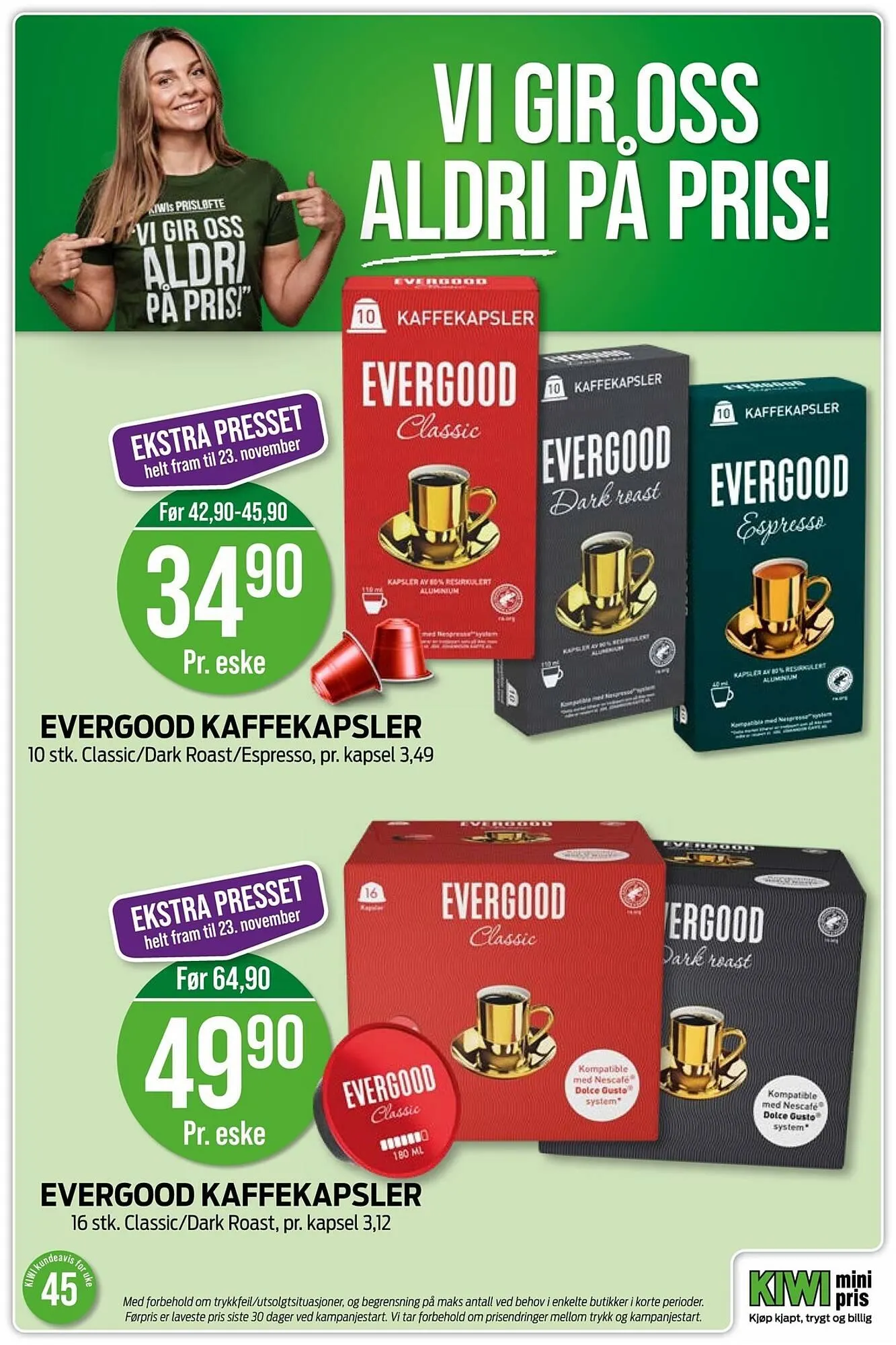 Kiwi kundeavis fra 3. november til 9. november 2025 - kundeavisside 11