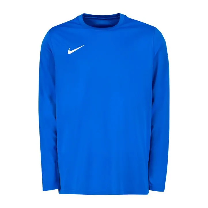 Dri-FIT Park VII Jersey Long Sleeve, treningstrøye herre, Blå