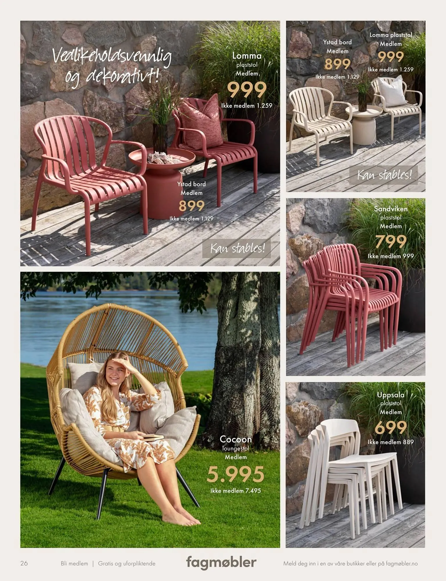 Fagmøbler kundeavis fra 1. april til 1. mai 2026 - kundeavisside 42