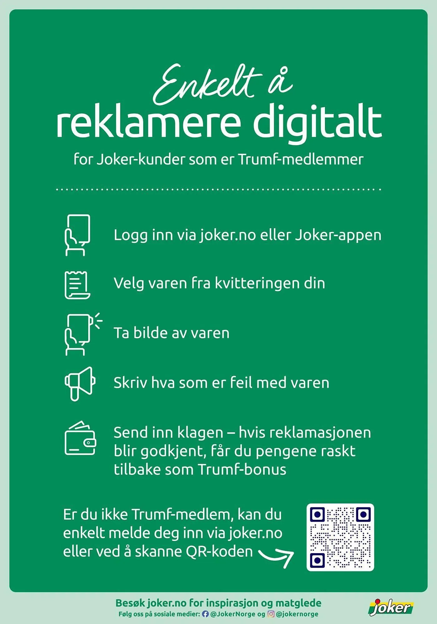 Joker kundeavis fra 25. desember til 28. desember 2025 - kundeavisside 29