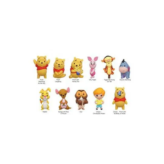 Winnie the Pooh PVC Bag Clip Trading Figure