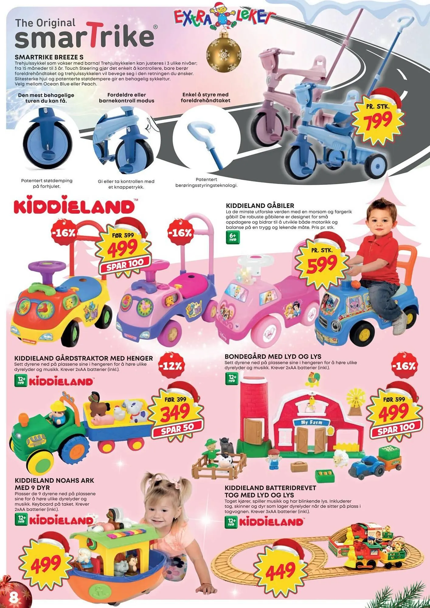 Extra Leker kundeavis fra 12. november til 24. desember 2025 - kundeavisside 8