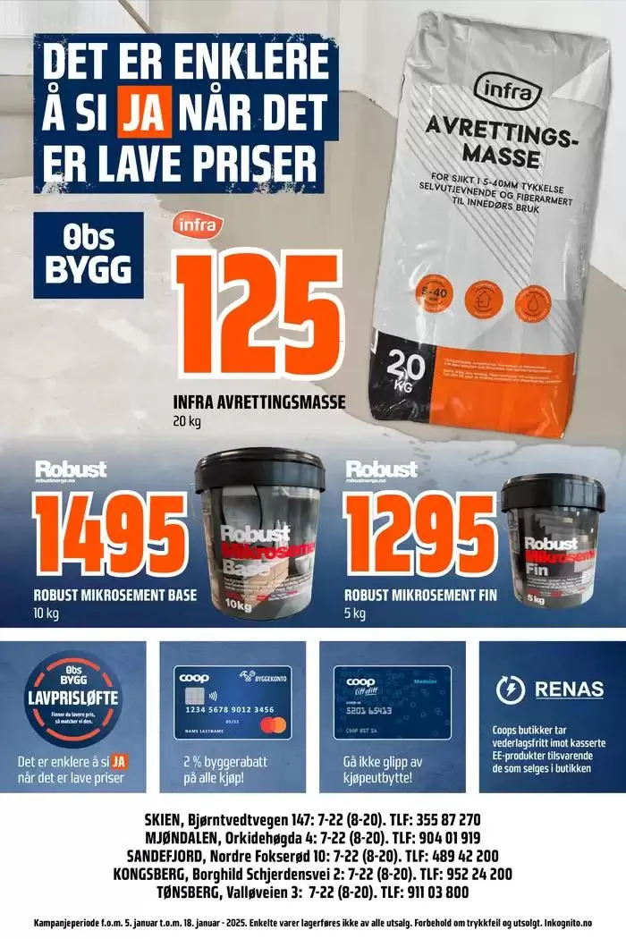 Aktuelle kupp og tilbud fra 5. januar til 12. januar 2025 - kundeavisside 17