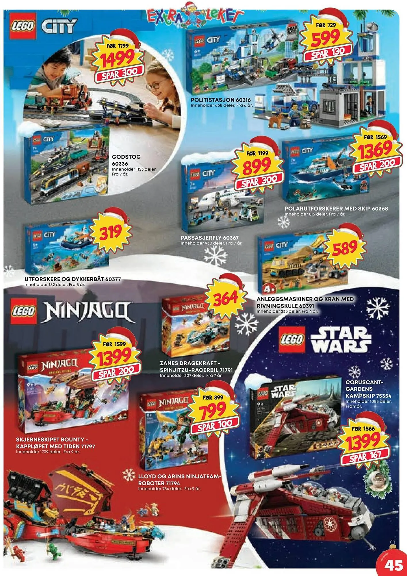 Extra Leker Kundeavis fra 14. november til 24. desember 2023 - kundeavisside 45