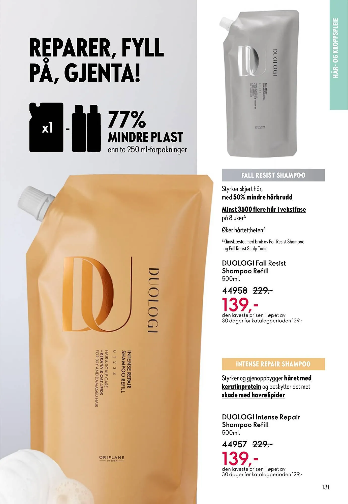 Oriflame katalog fra 8. oktober til 28. oktober 2025 - kundeavisside 131