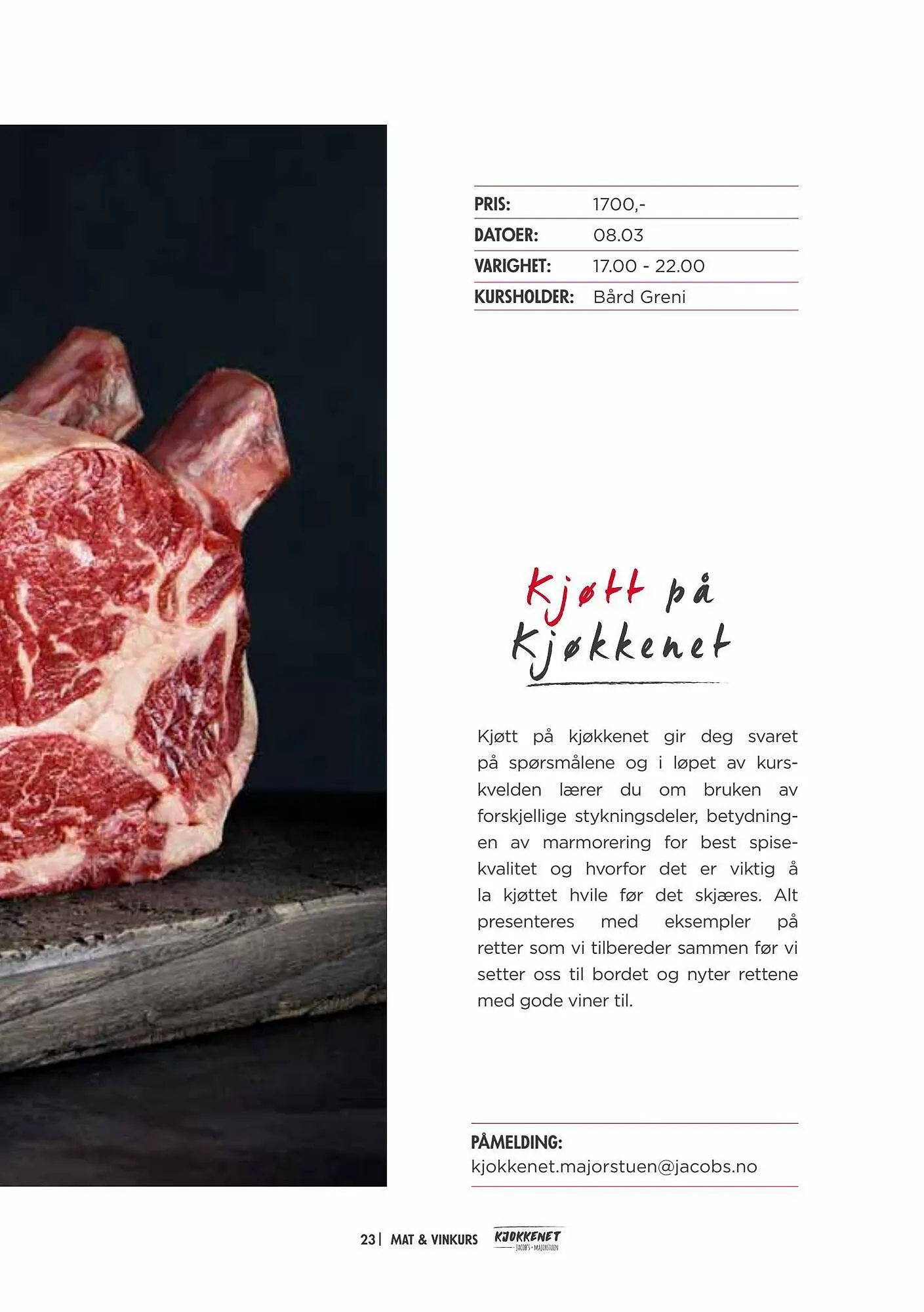 Jacobs Kundeavis fra 24. august til 31. august 2023 - kundeavisside 23