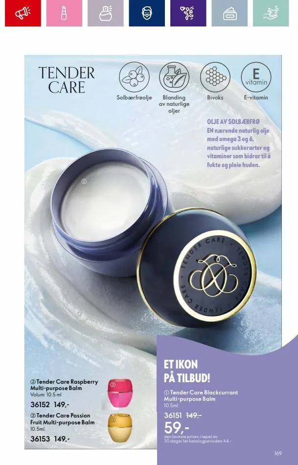 Oriflame kundeavis til 03.10.2023 fra 20. september til 3. oktober 2023 - kundeavisside 169