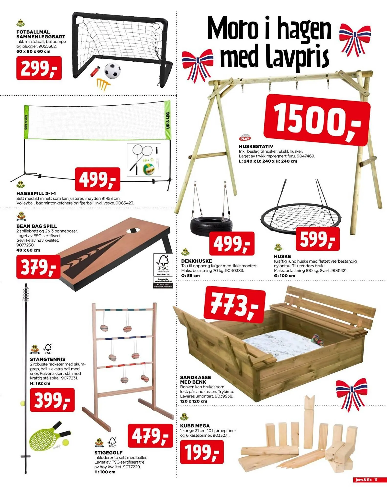 Jem & fix kundeavis fra 10. mai til 17. mai 2026 - kundeavisside 17