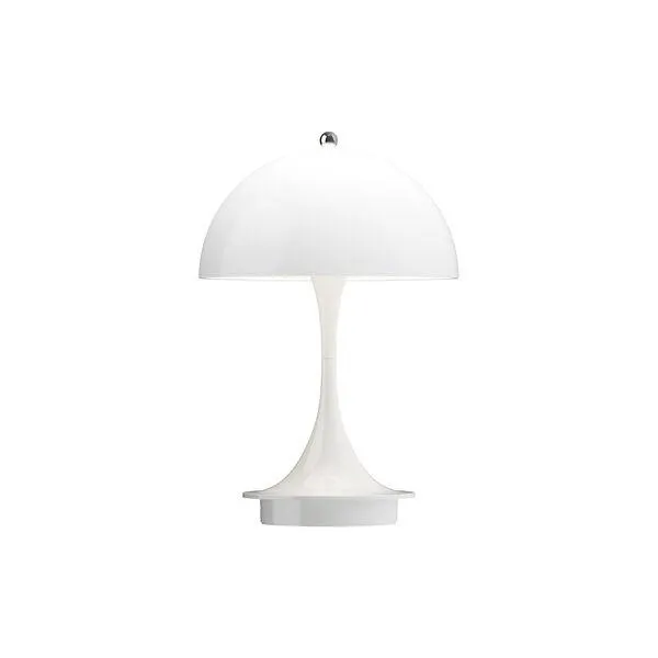Panthella 160 Portable Table Lamp, opal white