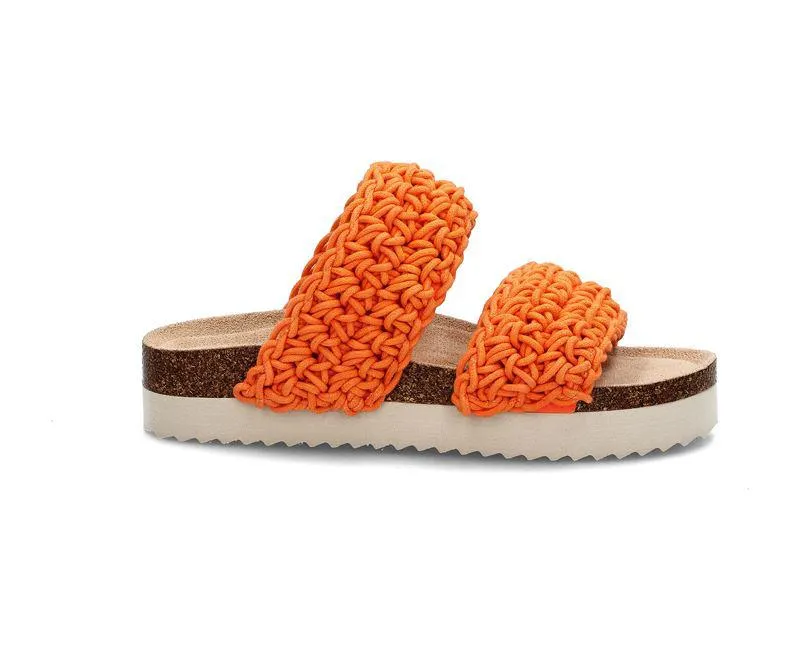 Heklet fotseng sandal