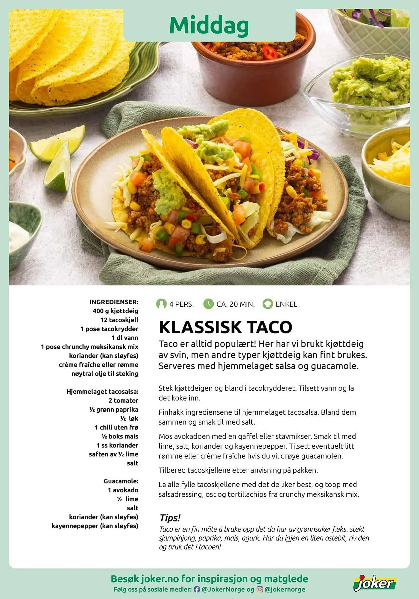 Joker kundeavis fra 4. november til 8. november 2025 - kundeavisside 13