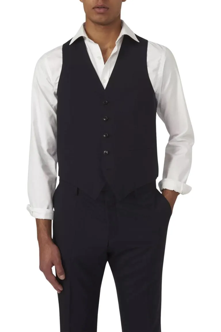 Carlo Suit Waistcoat – Mørkeblå