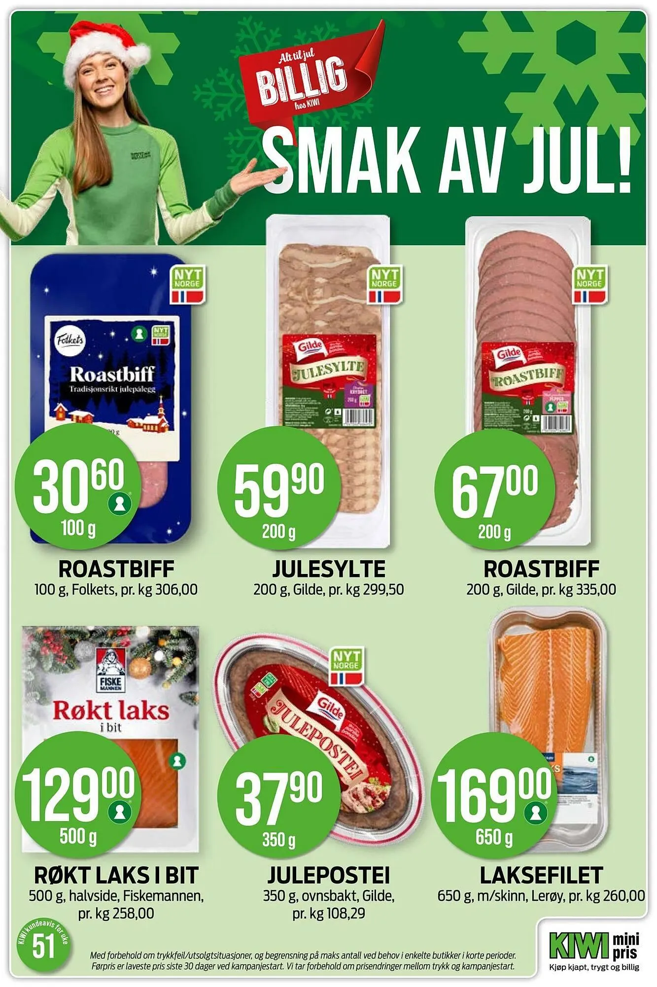 Kiwi kundeavis fra 15. desember til 22. desember 2025 - kundeavisside 7