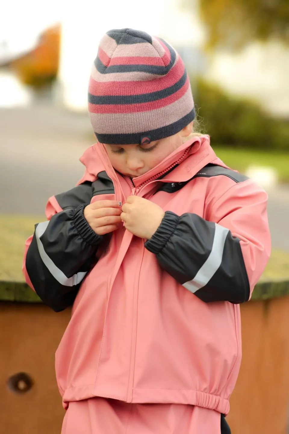 Lofoten fôret regnjakke barn 1-7