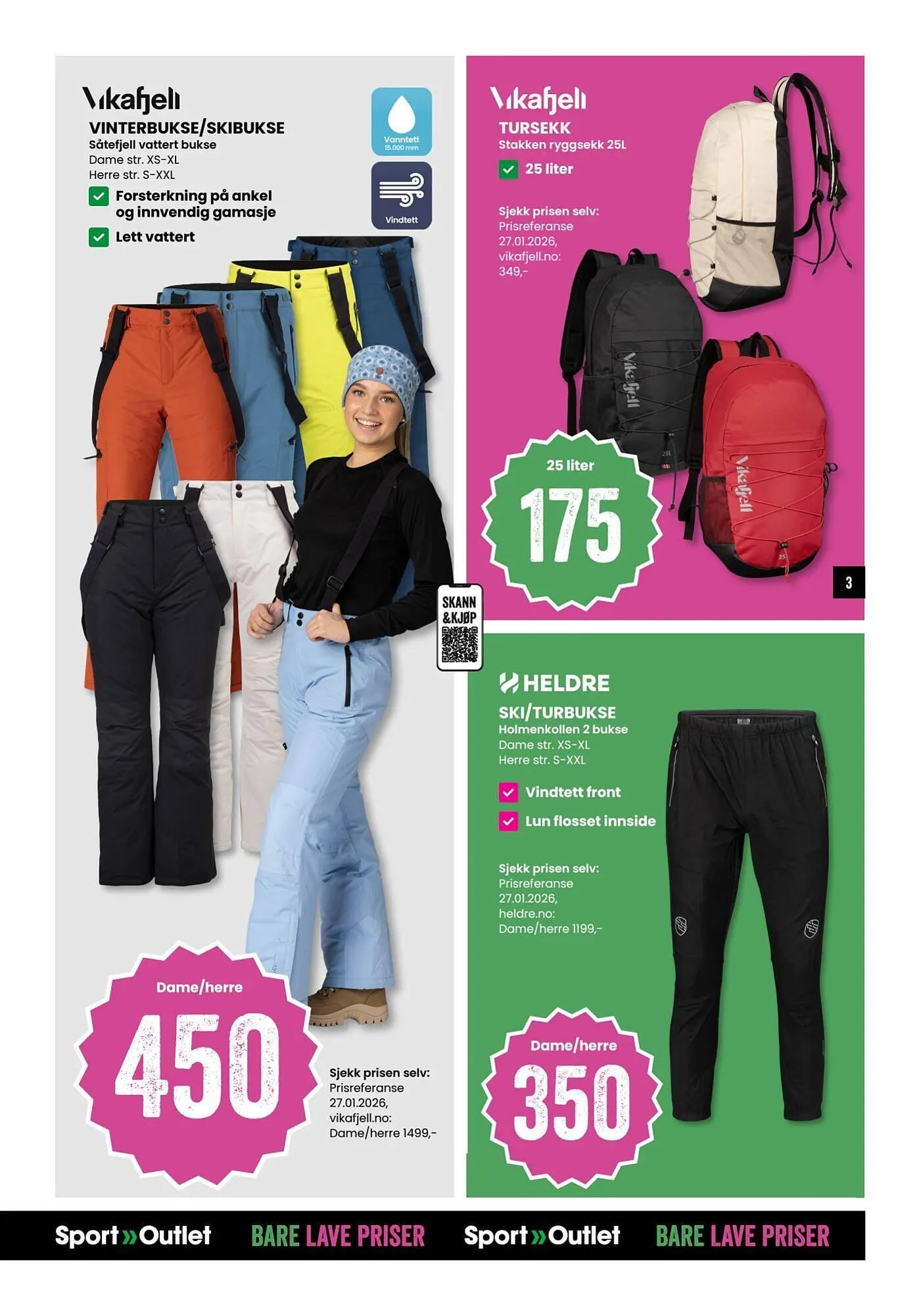 Sport Outlet kundeavis fra 10. februar til 23. februar 2026 - kundeavisside 3