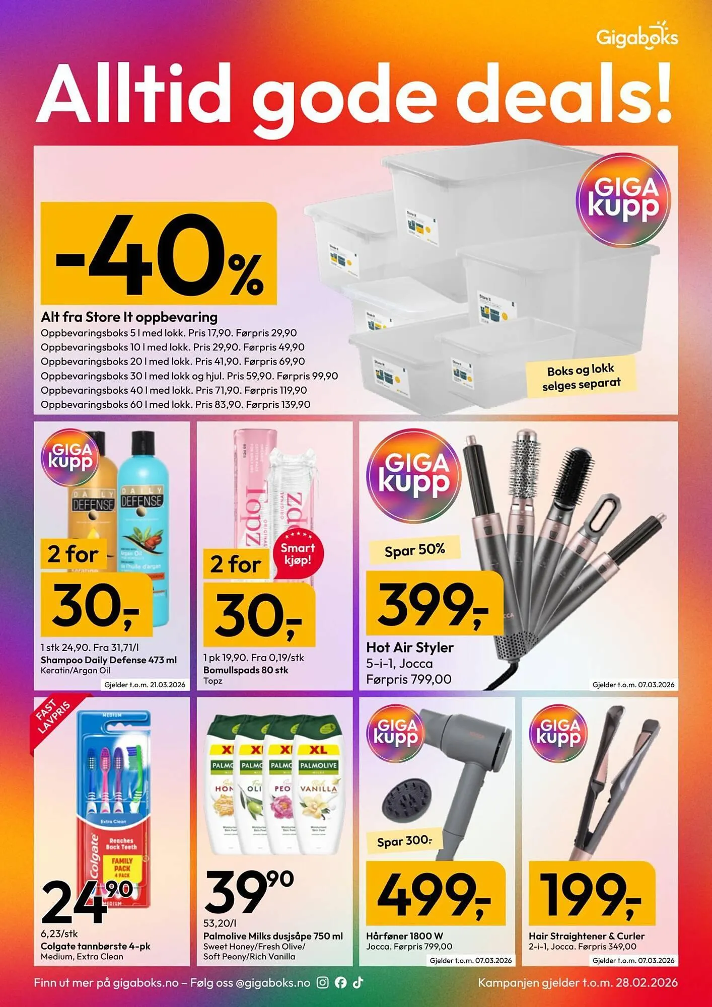 Gigaboks kundeavis fra 23. februar til 1. mars 2026 - kundeavisside 5