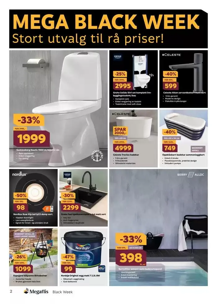 Megaflis Kundeavis fra 19. november til 3. desember 2024 - kundeavisside 2