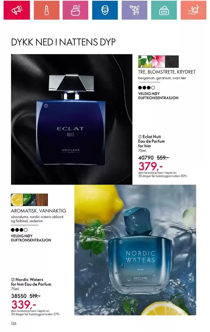 ORIFLAME Kundeavis fra 26. oktober til 9. november 2024 - kundeavisside 126