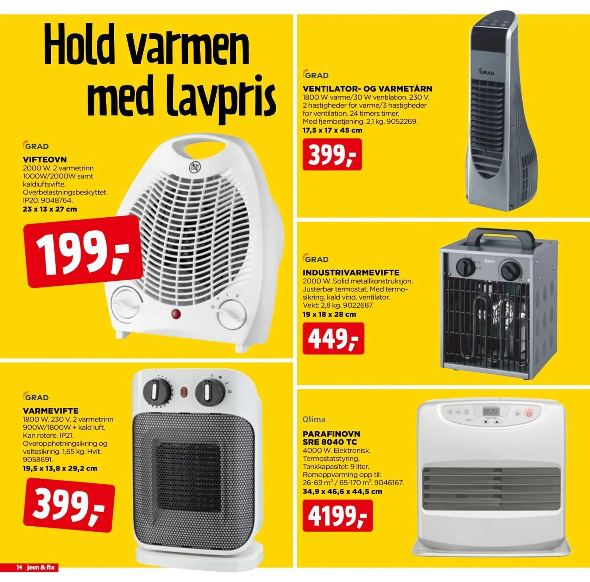 Jem & fix kundeavis fra 22. februar til 8. mars 2026 - kundeavisside 14