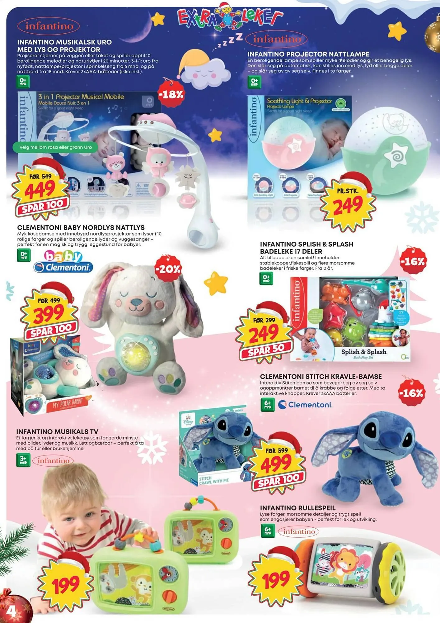Extra Leker kundeavis fra 12. november til 24. desember 2025 - kundeavisside 4
