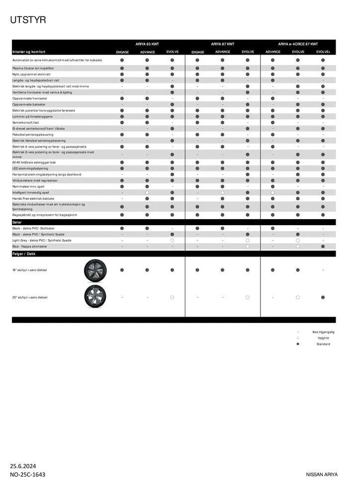 Nissan ARIYA fra 26. juni til 26. juni 2025 - kundeavisside 5