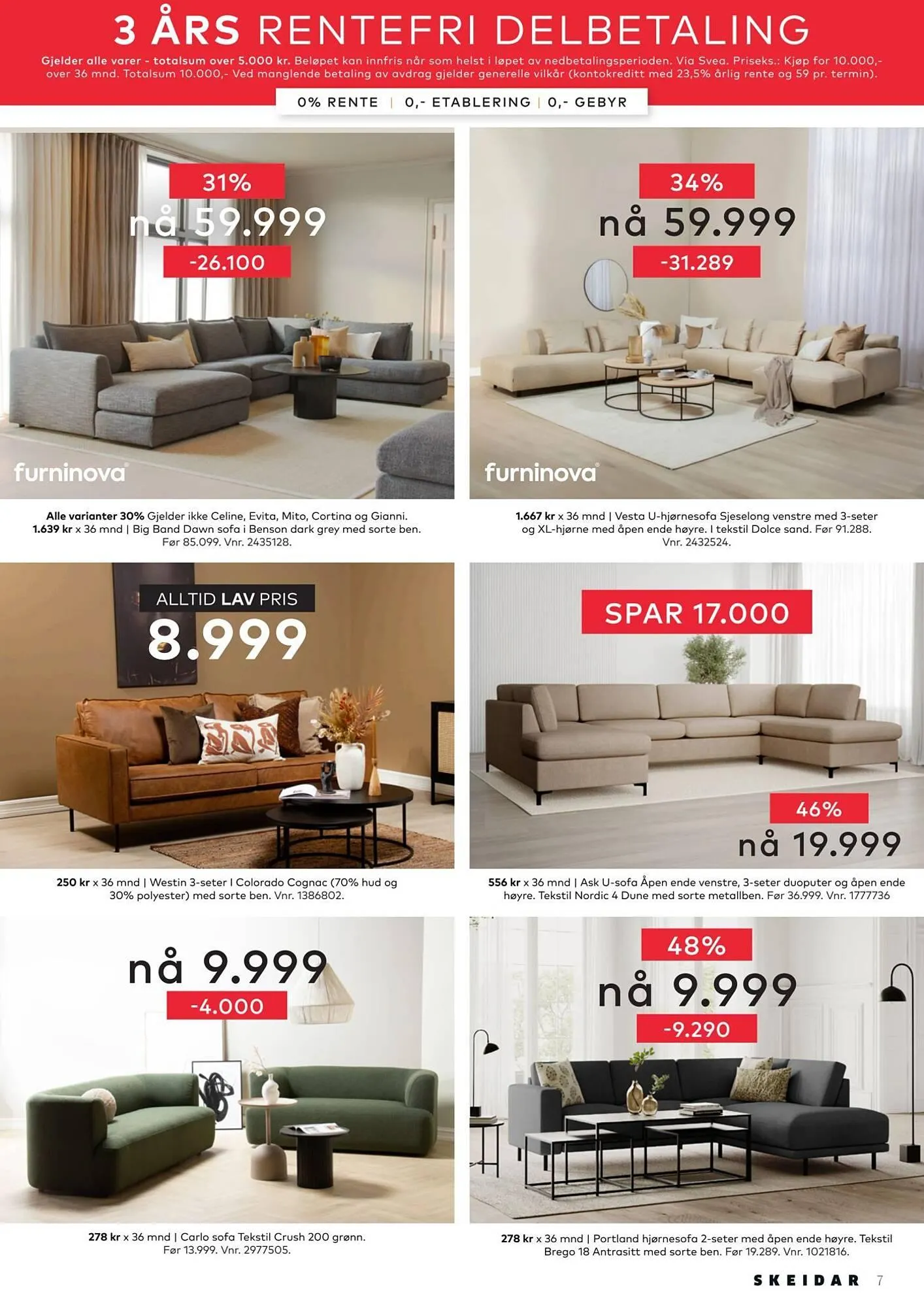 Skeidar kundeavis fra 3. november til 9. november 2025 - kundeavisside 7