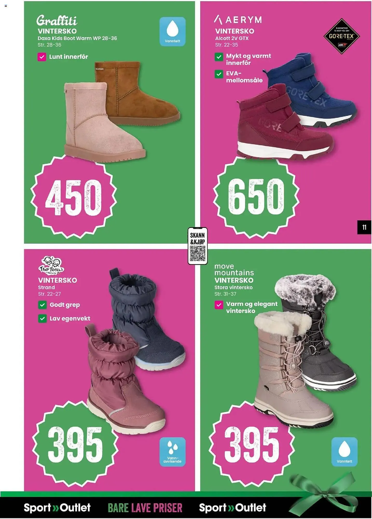 Sport Outlet kundeavis fra 2. desember til 24. desember 2025 - kundeavisside 11