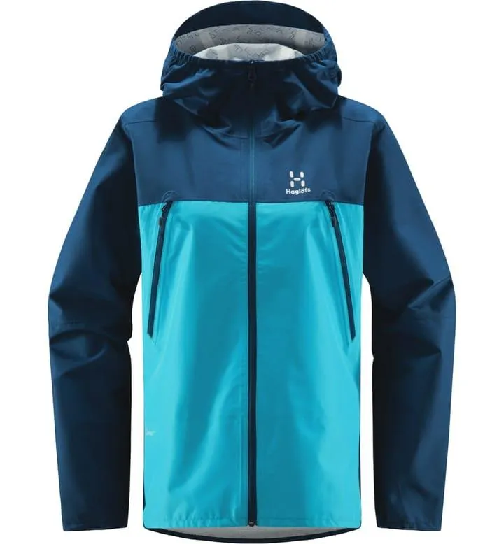 Haglöfs Spira Jacket Women Dark Ocean/Maui Blue