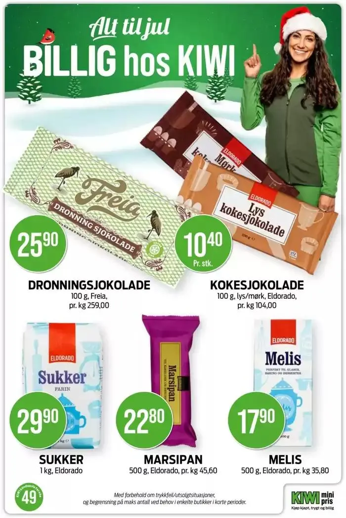 Kiwi Kundeavis fra 2. desember til 8. desember 2024 - kundeavisside 18