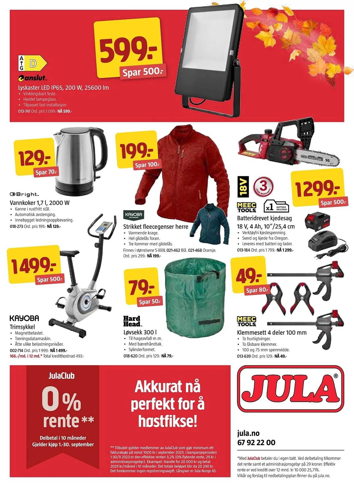 Jula Kundeavis fra 15. september til 28. september 2023 - kundeavisside 12