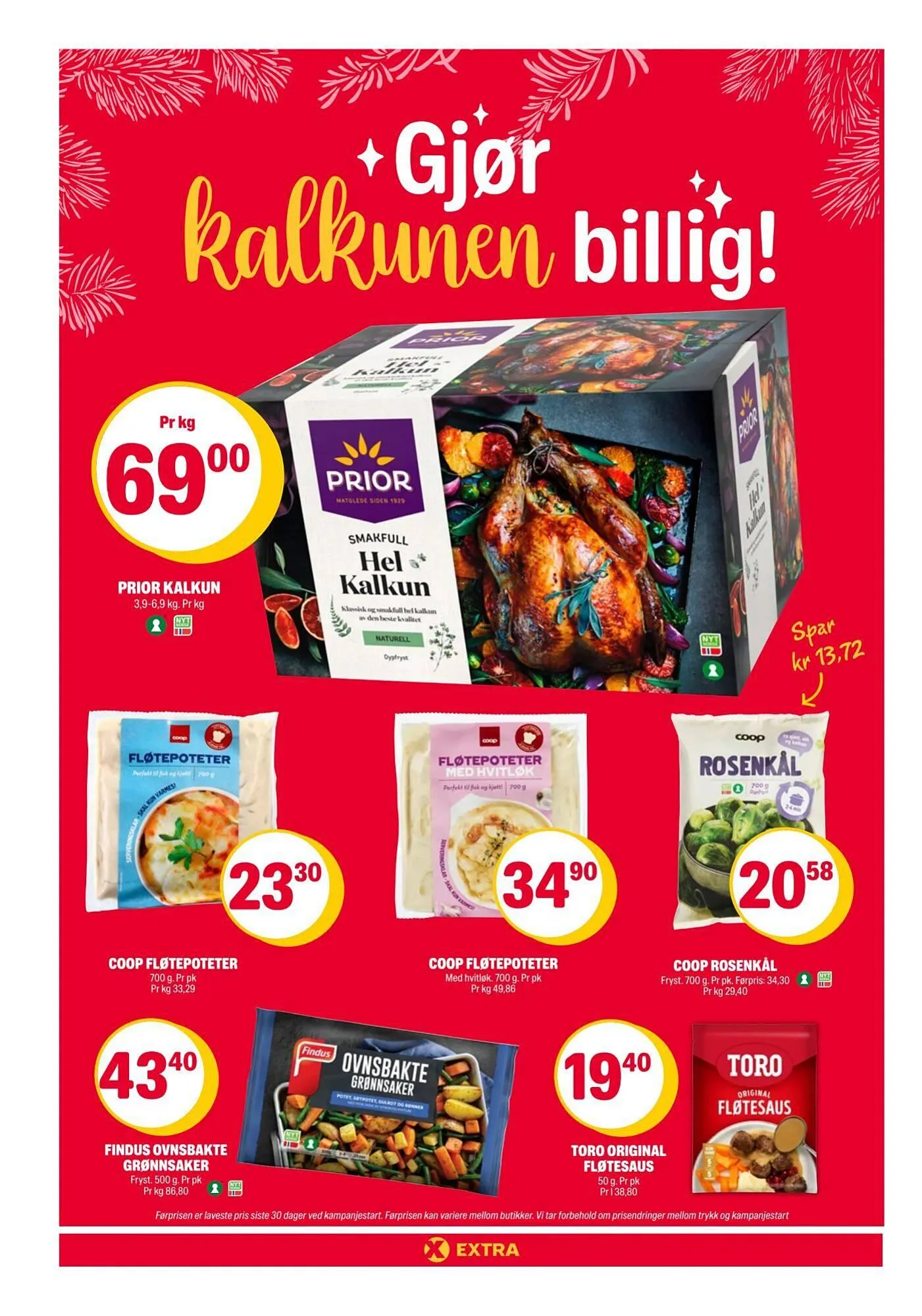 Coop Extra kundeavis fra 15. desember til 22. desember 2025 - kundeavisside 4
