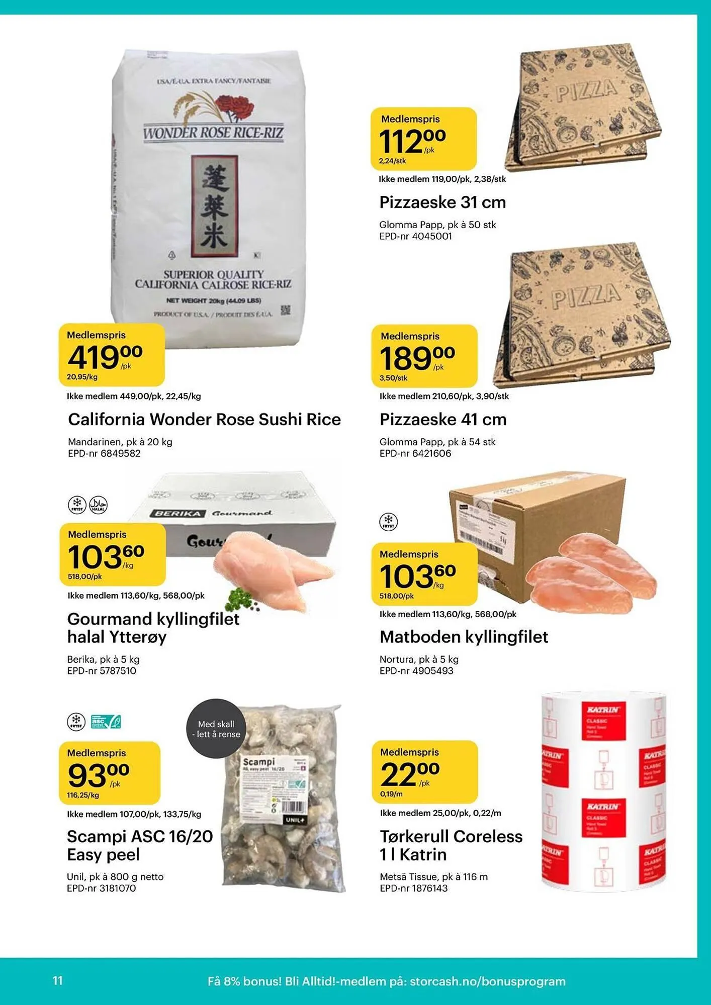 Storcash kundeavis fra 10. november til 6. desember 2025 - kundeavisside 11