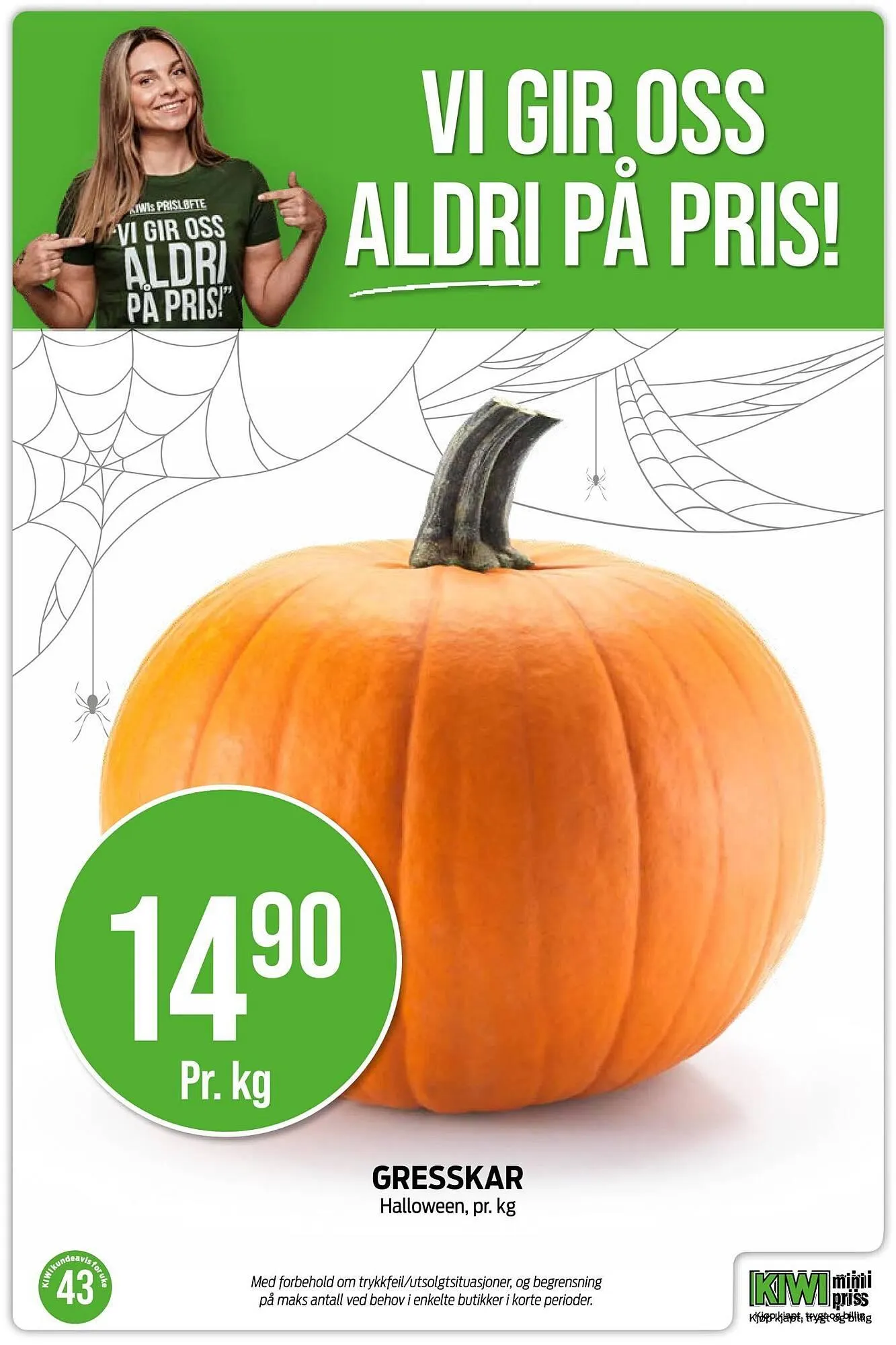 Kiwi kundeavis fra 20. oktober til 26. oktober 2025 - kundeavisside 9