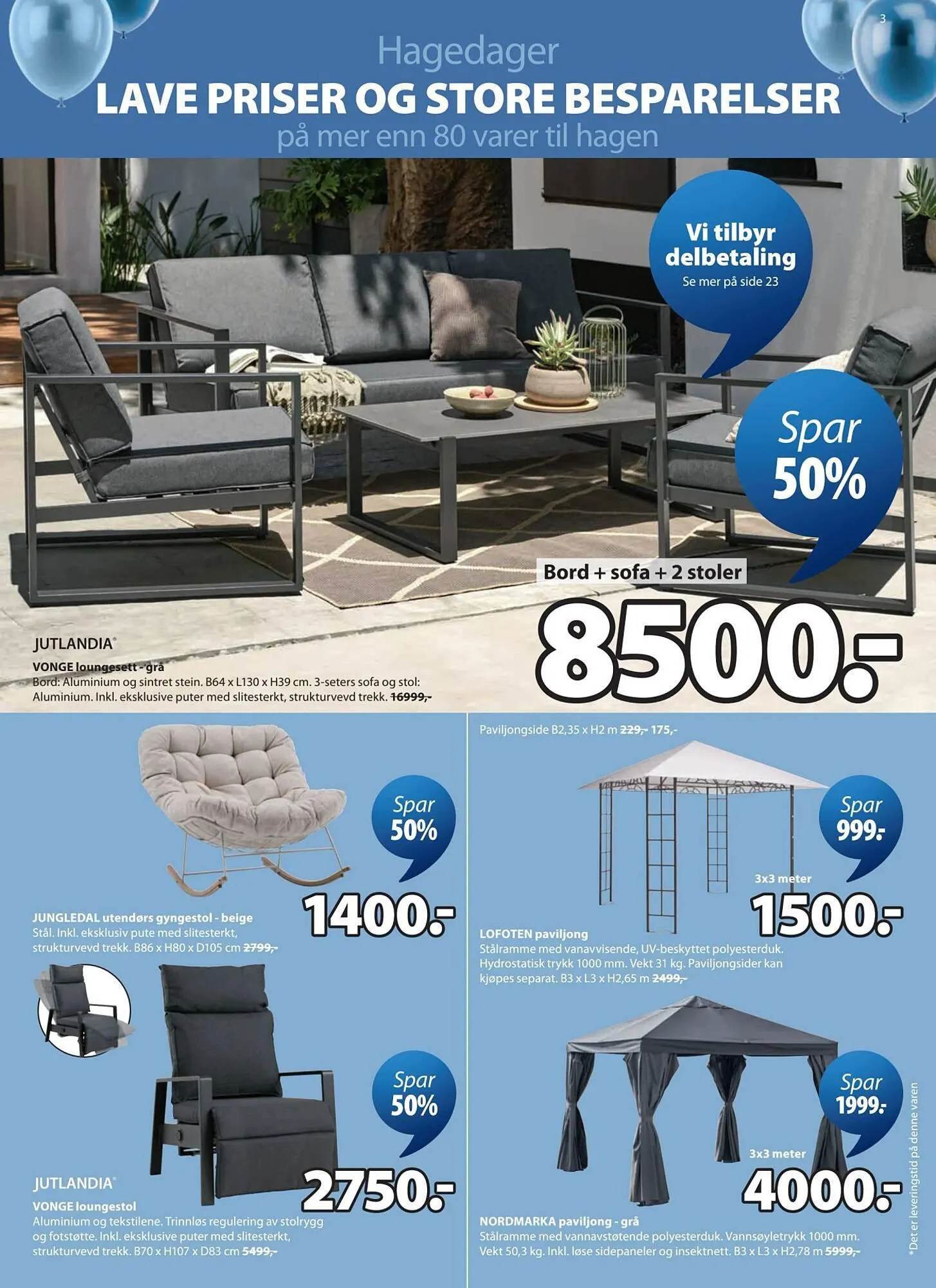 JYSK kundeavis fra 30. mars til 12. april 2026 - kundeavisside 3