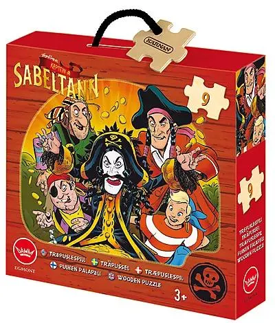 Trepuslespill 9 Kaptein Sabeltann