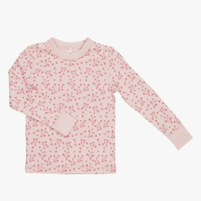 Nysnø trøye ull/bambus, blush