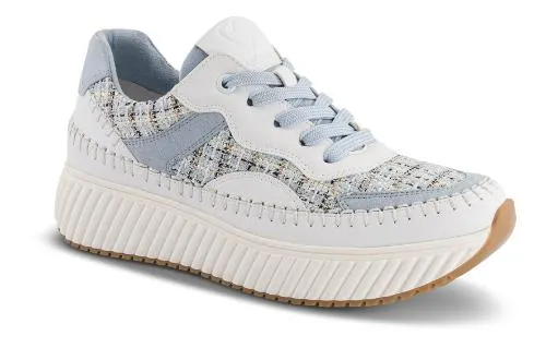 Marco Tozzi Damesko med snøre Hvit 2-23733-42