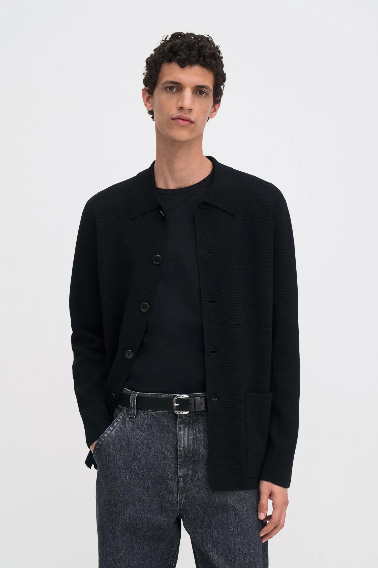 Wool Milano Knit Blazer