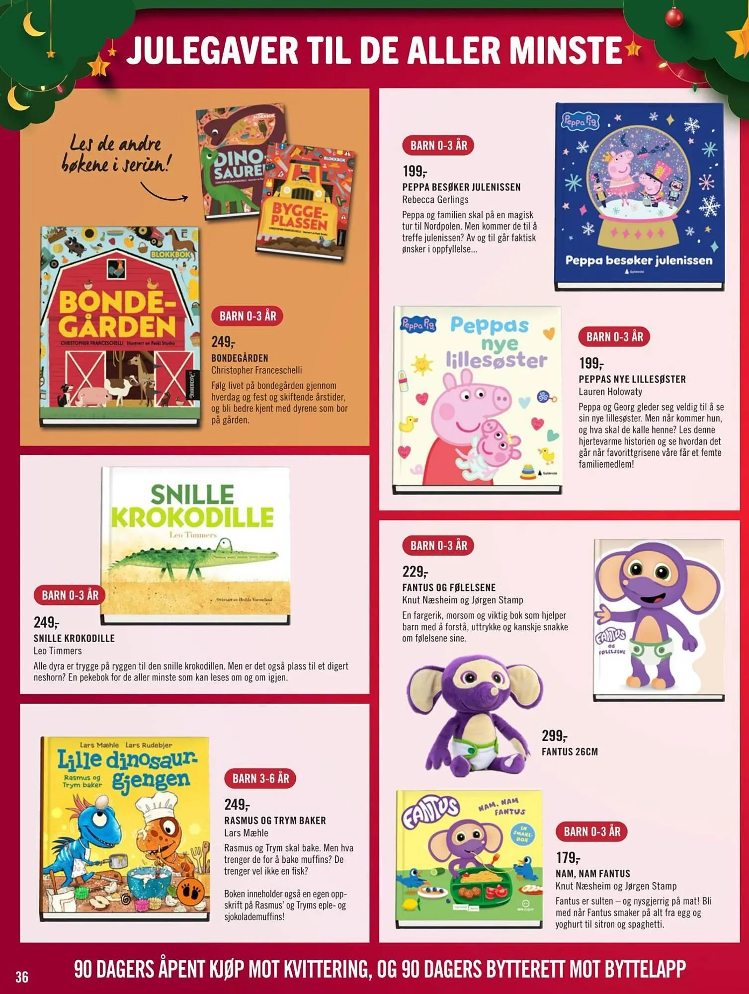 Ark Bokhandel kundeavis fra 1. desember til 25. desember 2025 - kundeavisside 36