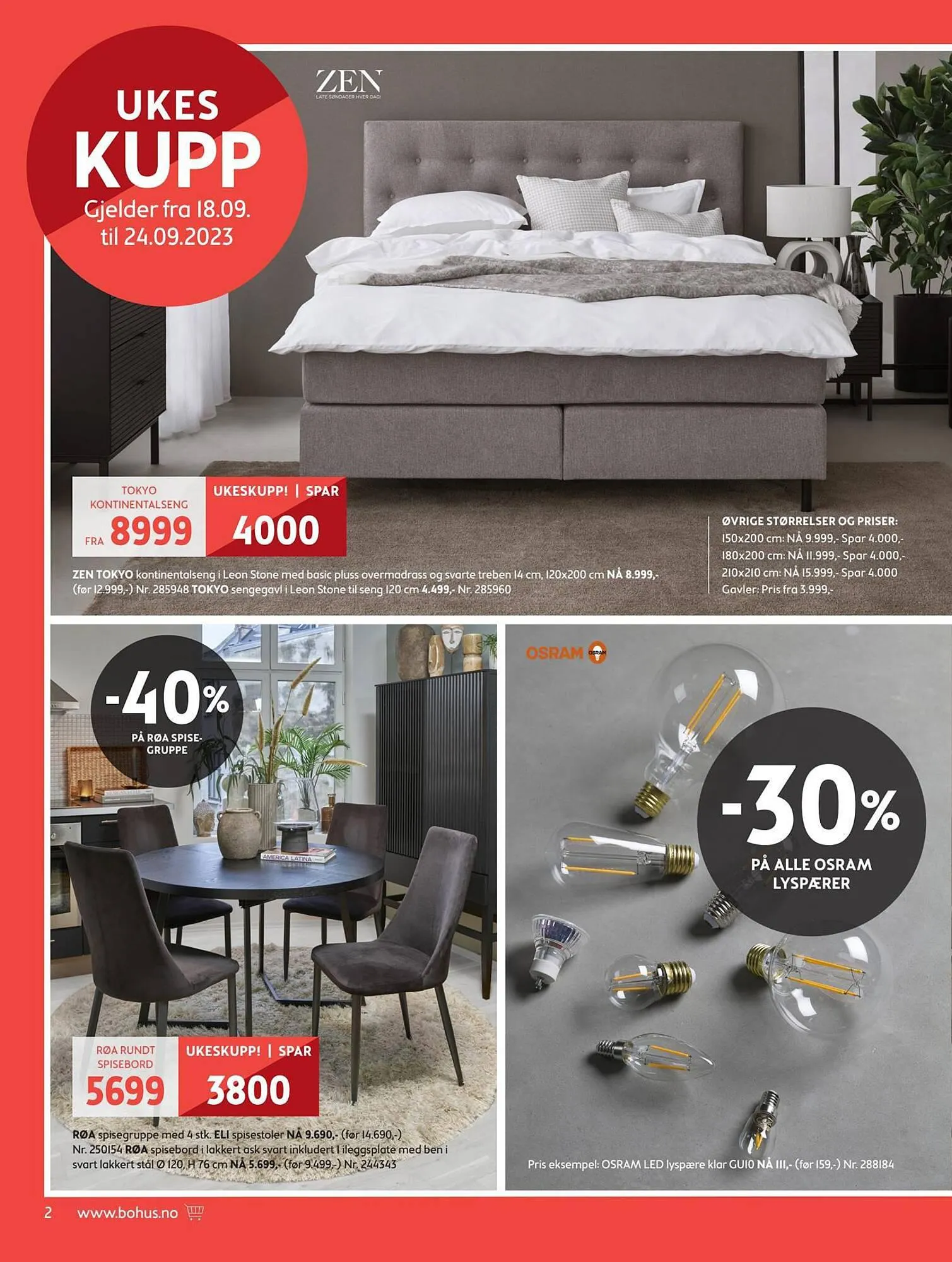 Bohus Kundeavis fra 16. september til 1. oktober 2023 - kundeavisside 2