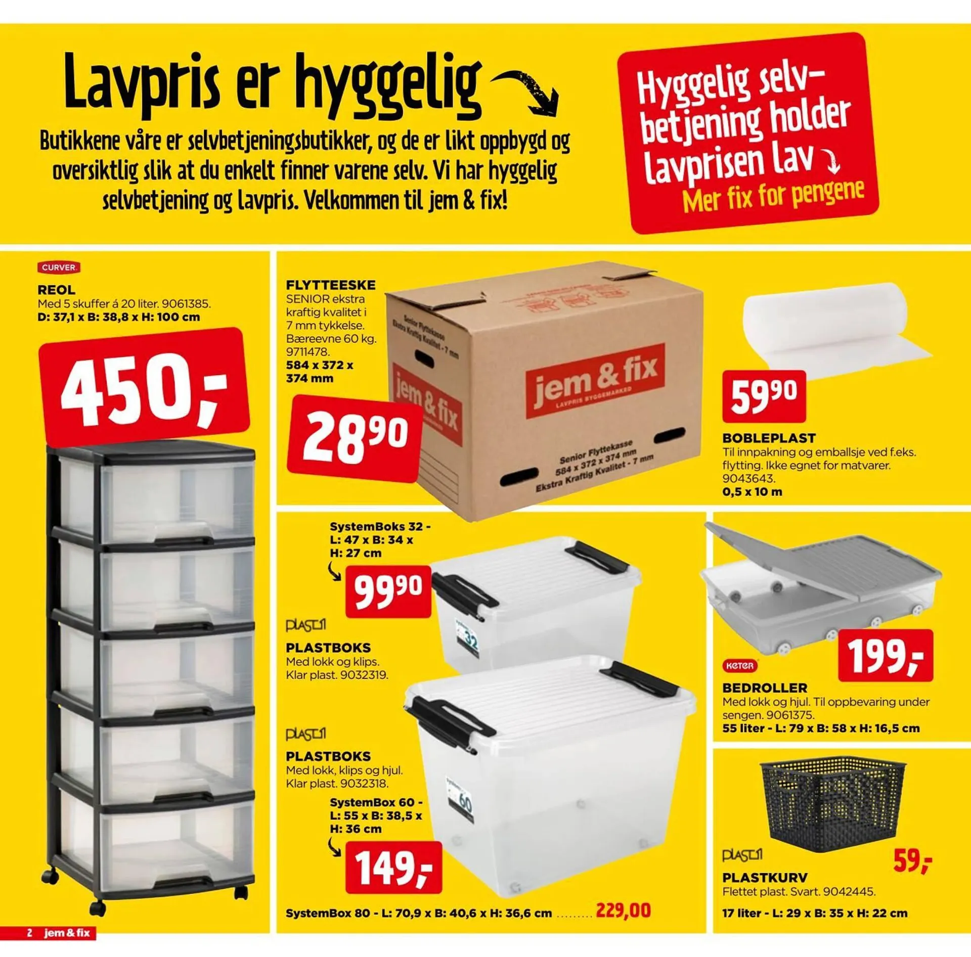 jem & fix Kundeavis fra 31. desember til 11. januar 2025 - kundeavisside 2