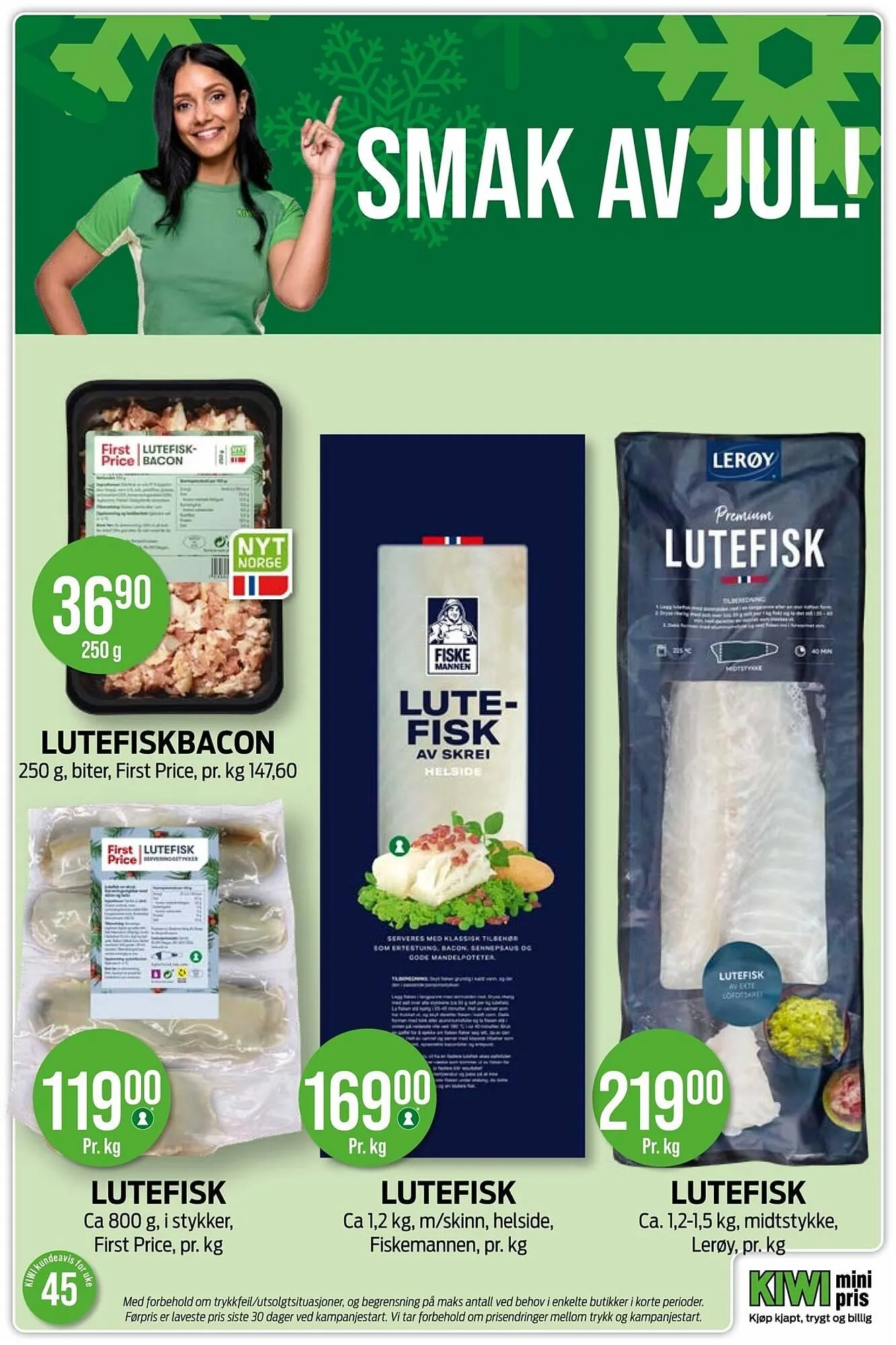 Kiwi kundeavis fra 3. november til 9. november 2025 - kundeavisside 19