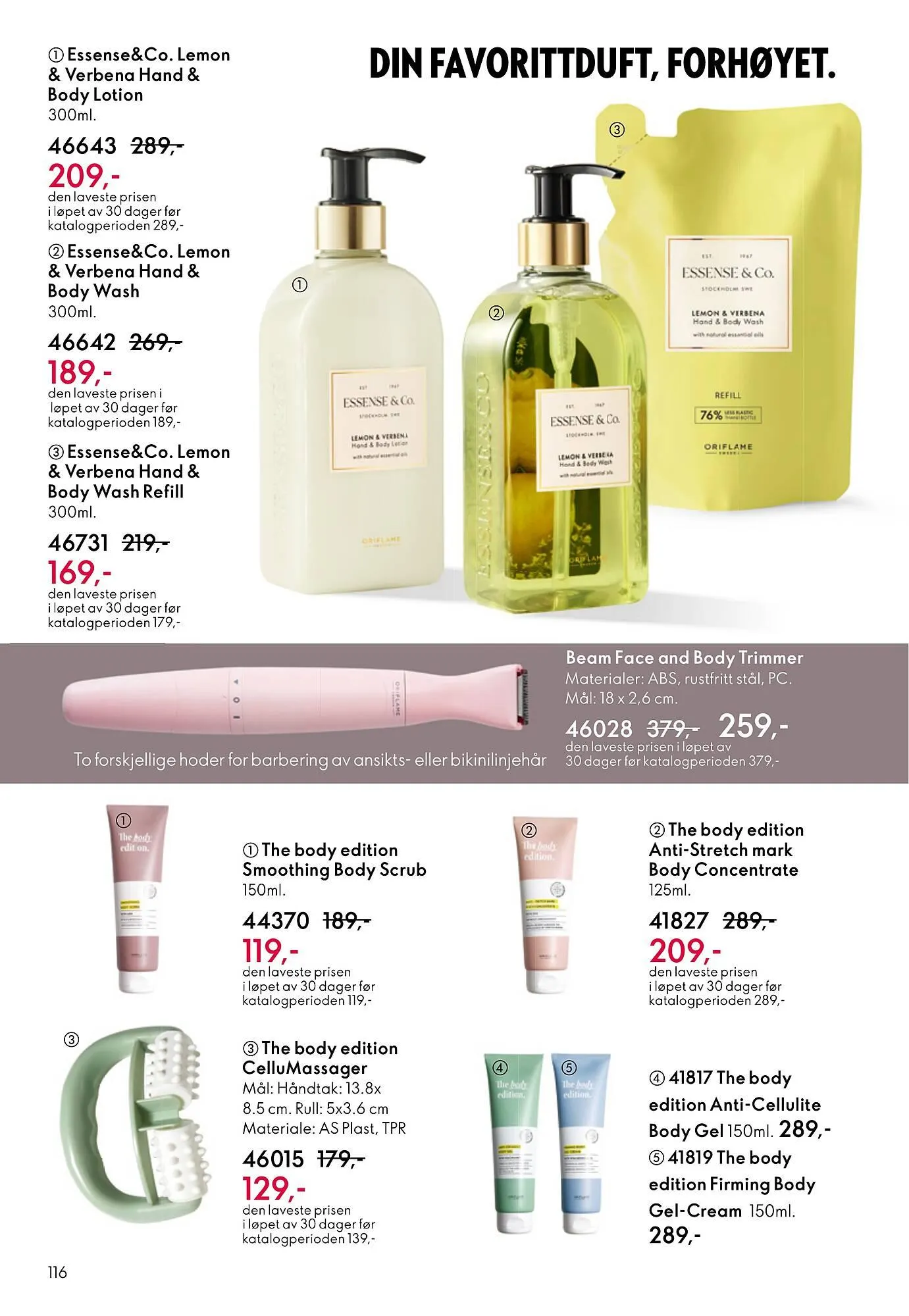 Oriflame katalog fra 29. oktober til 18. november 2025 - kundeavisside 116